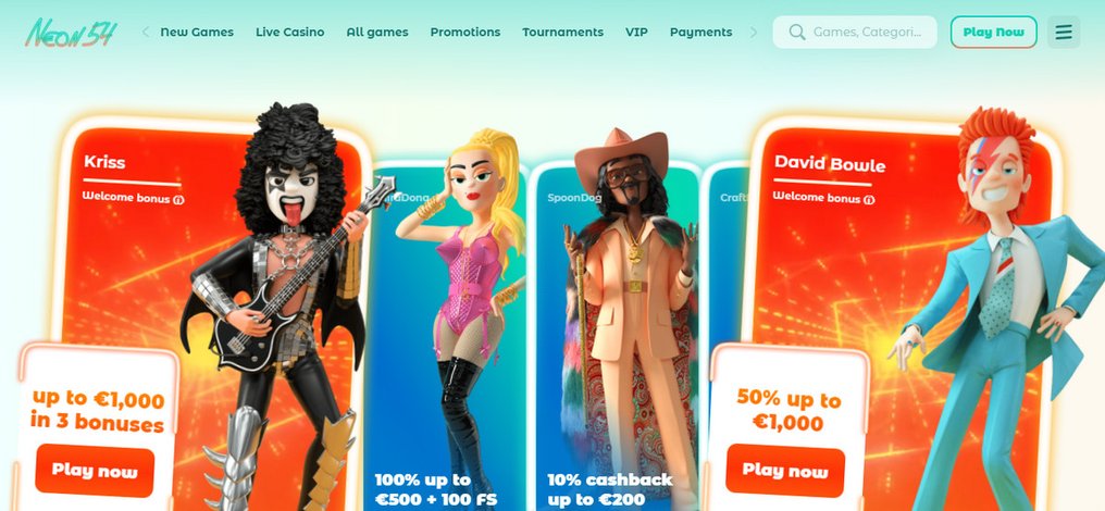 Unlocking The Neon54 Casino Bonus Code